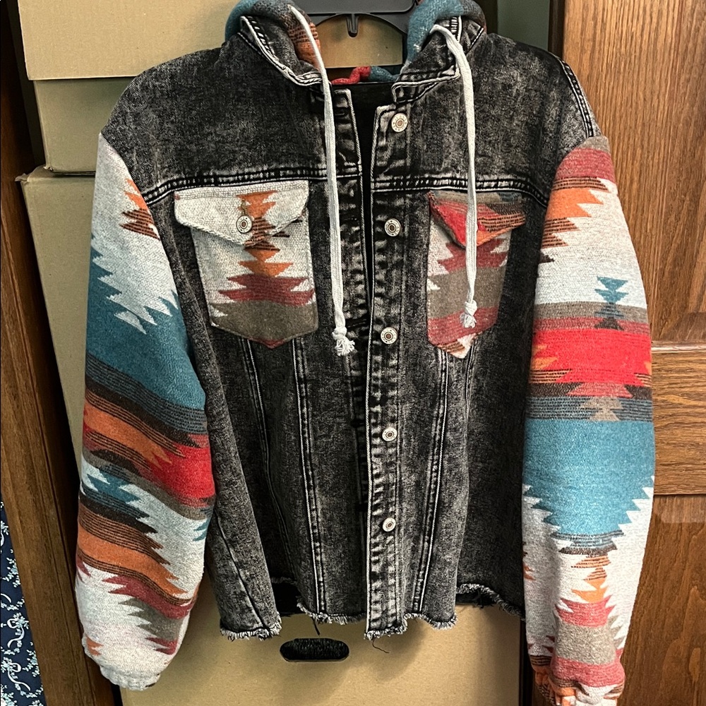 Southwest Style Denim Jacket